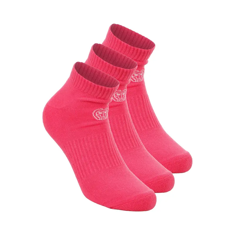 Crew Performance Chaussettes de tennis Pack de 3 -pink