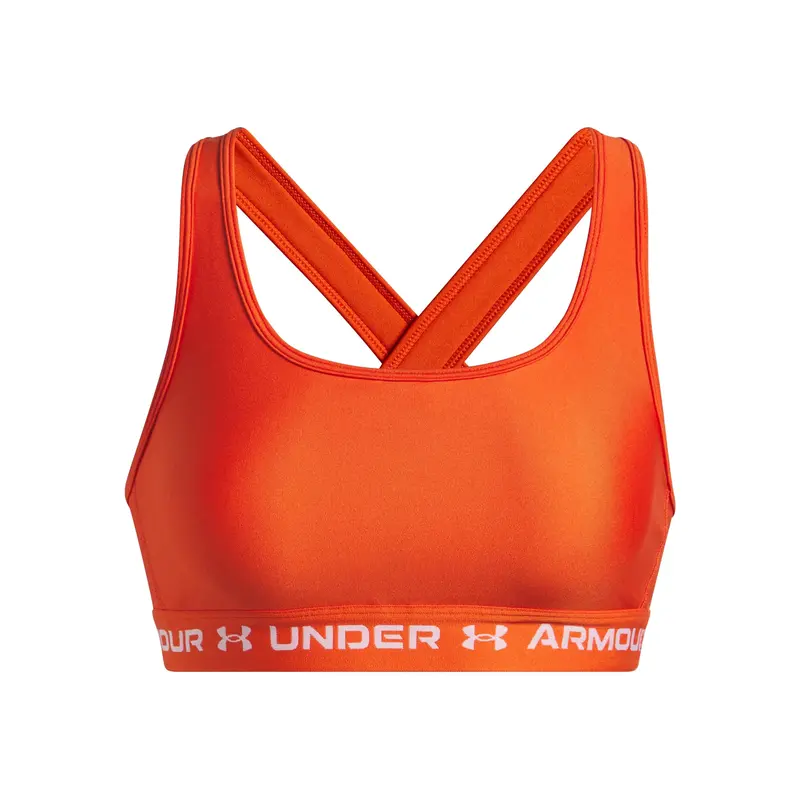 Crossback Mid Soutien-gorge sport Femmes-blanc