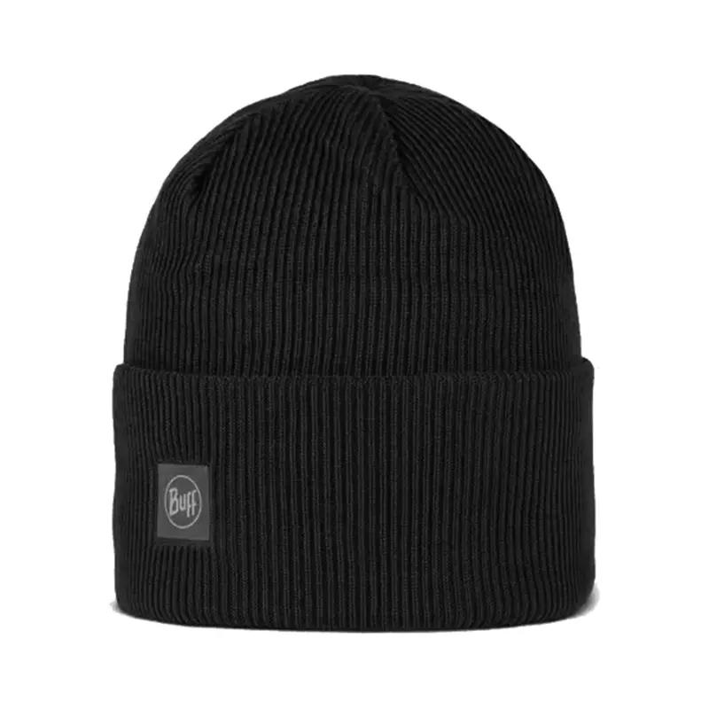 Crossknit Bonnet Unisex-noir