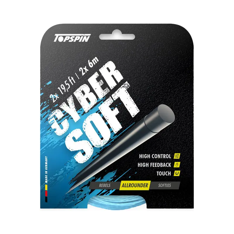 Cyber Soft 12m Cordage En Garniture-Bleu Clair
