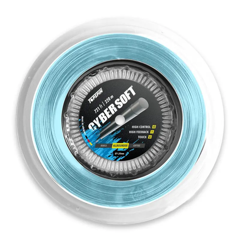 Cyber Soft Bobine Cordage 220m-Bleu Clair