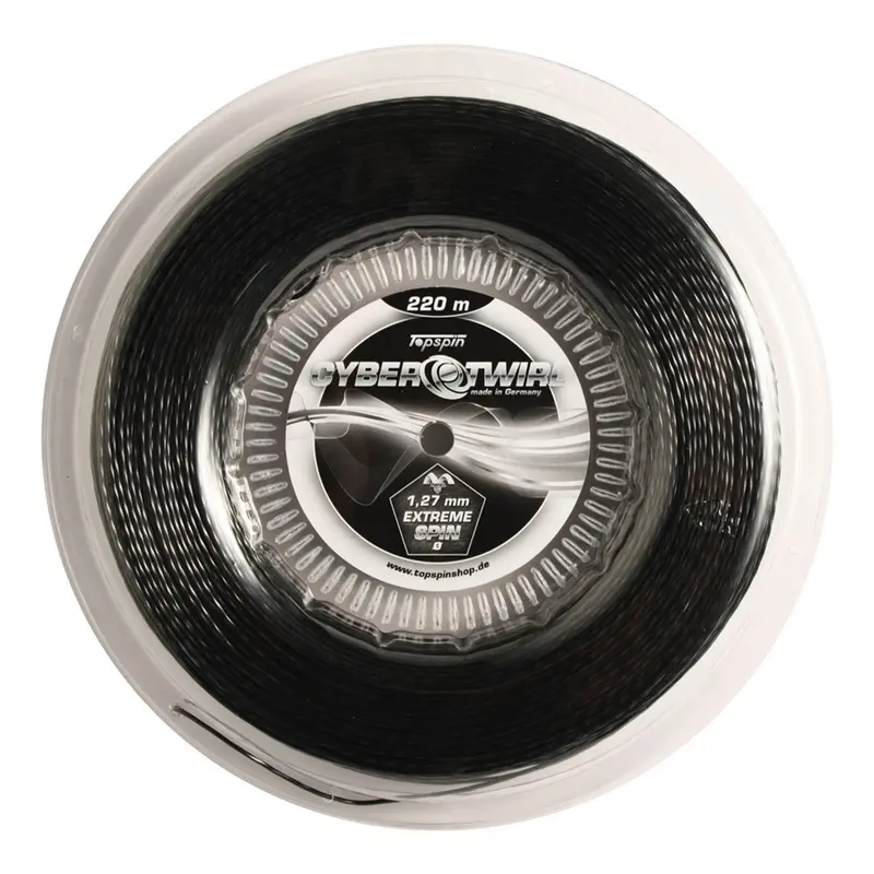 Cyber Twirl 220m Bobine Cordage-Noir