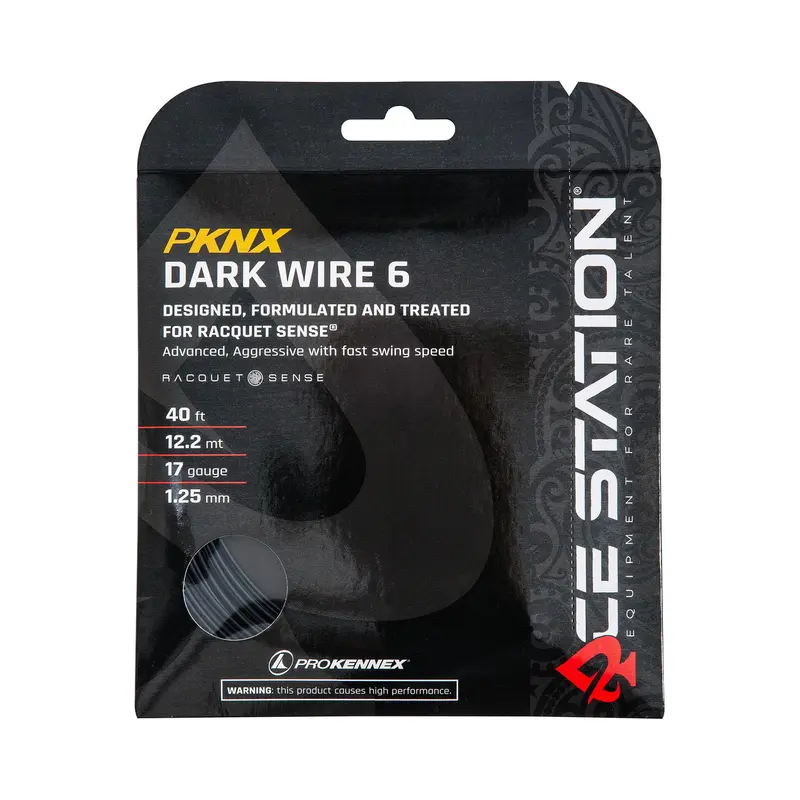 Dark Wire 6 Cordage En Garniture 12,2m-Noir