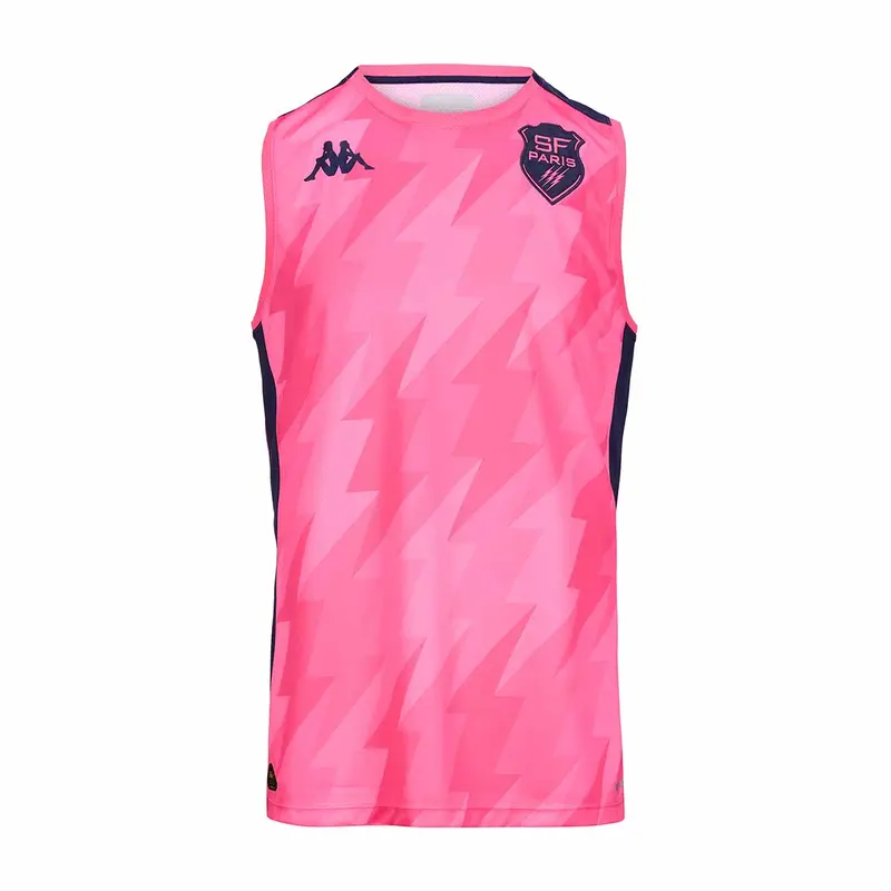 Débardeur Abriz Pro 8 Stade Francais Paris 24/25 Rose Homme
