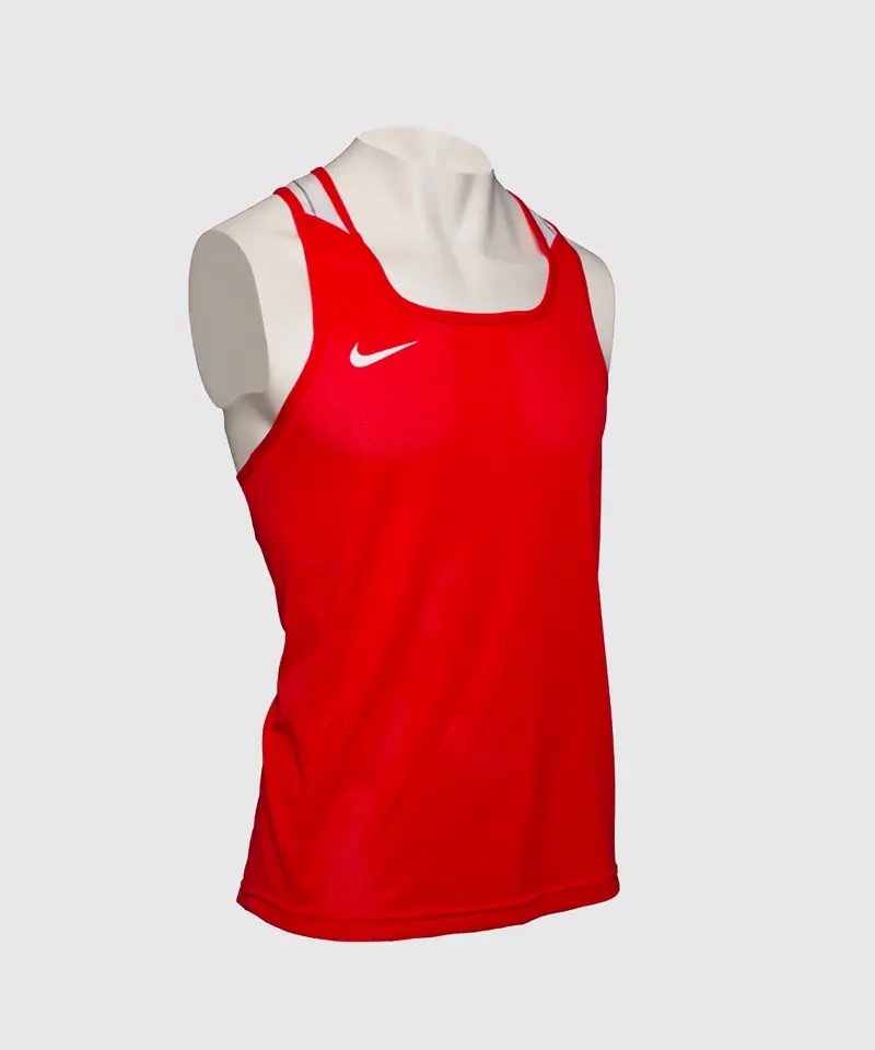 Débardeur de Boxe Nike - Rouge/Blanc
