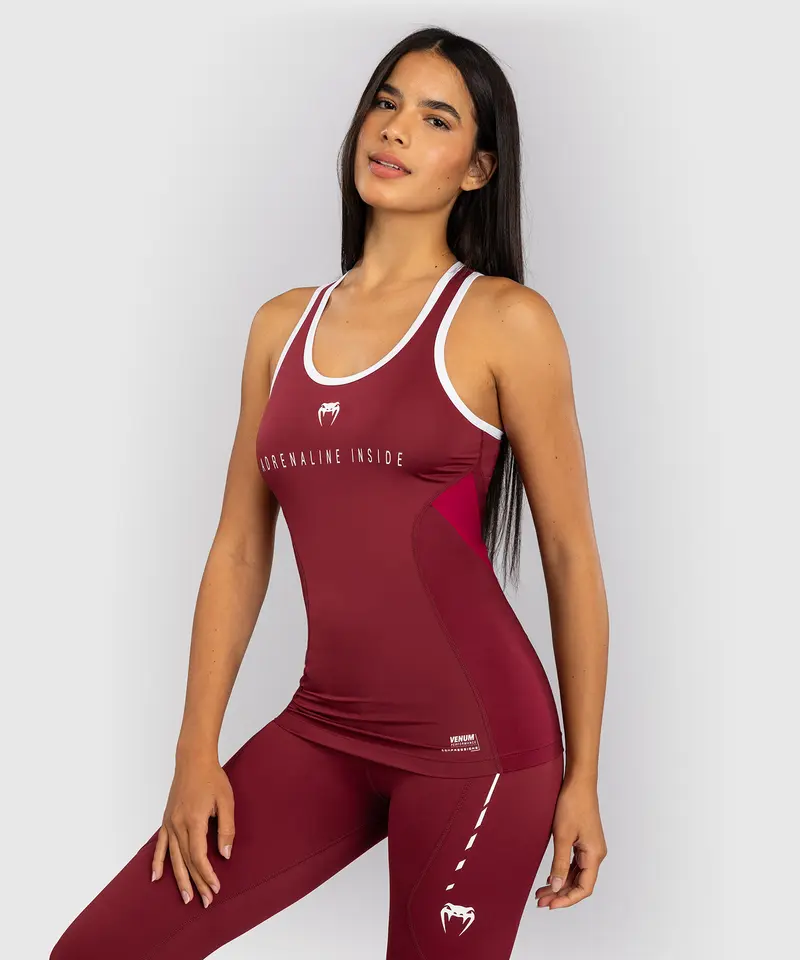 Débardeur Dry-Tech Femme Venum Adrenaline – Bourgogne/Rose