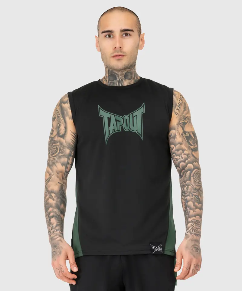 Débardeur Tapout Training - Noir/Vert