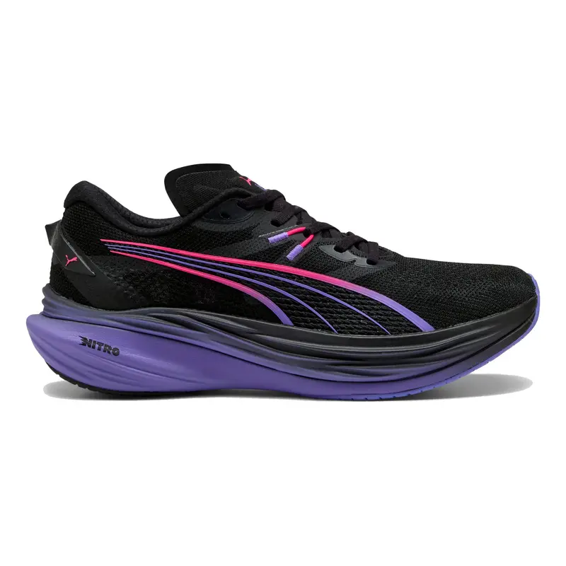 Deviate Nitro 3 DigiTokyo Chaussure de running sans stabilisateurs Hommes - noir, violet