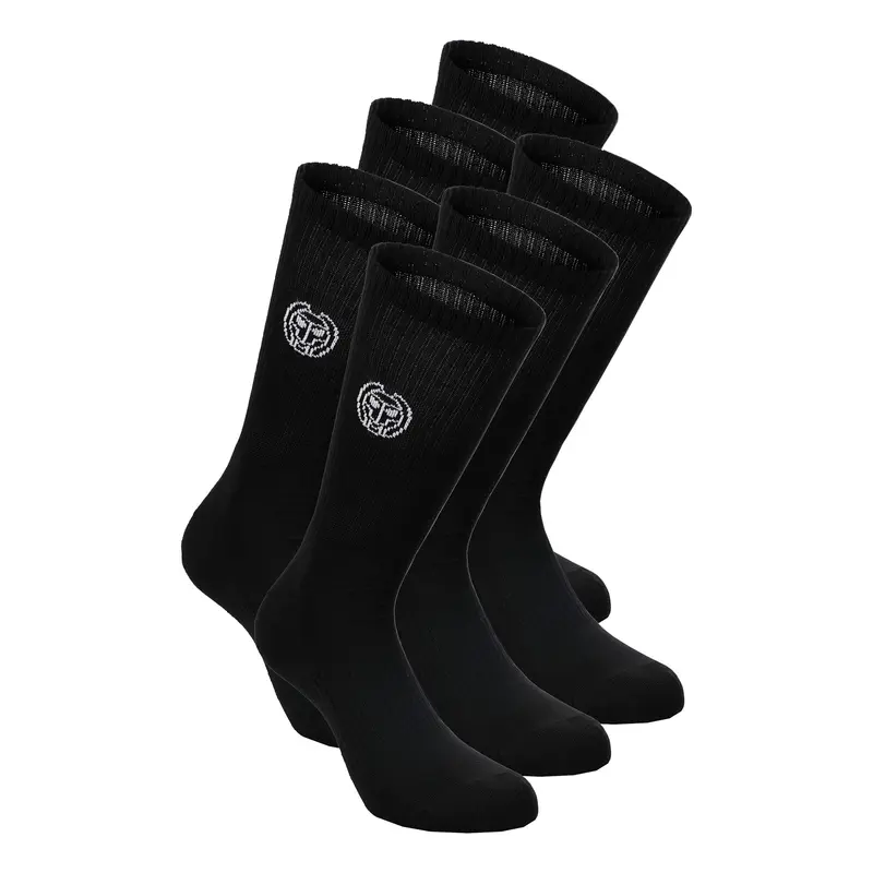 Don Carlito XXL Crew Move Chaussettes De Tennis-Noir