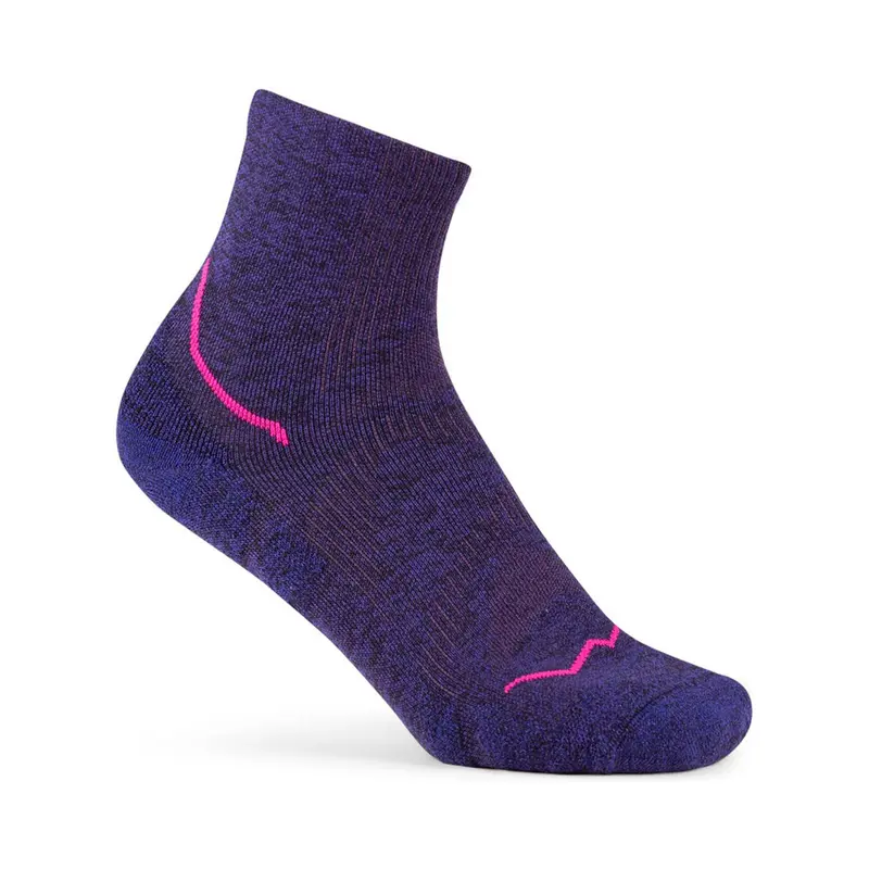 Dryflx Quarter Chaussettes de running Unisex-bleu foncé