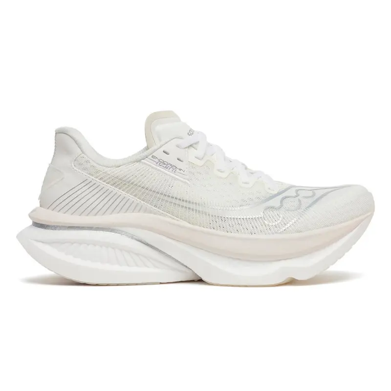 Endorphin Azura Chaussure de running sans stabilisateurs Femmes-crème, blanc