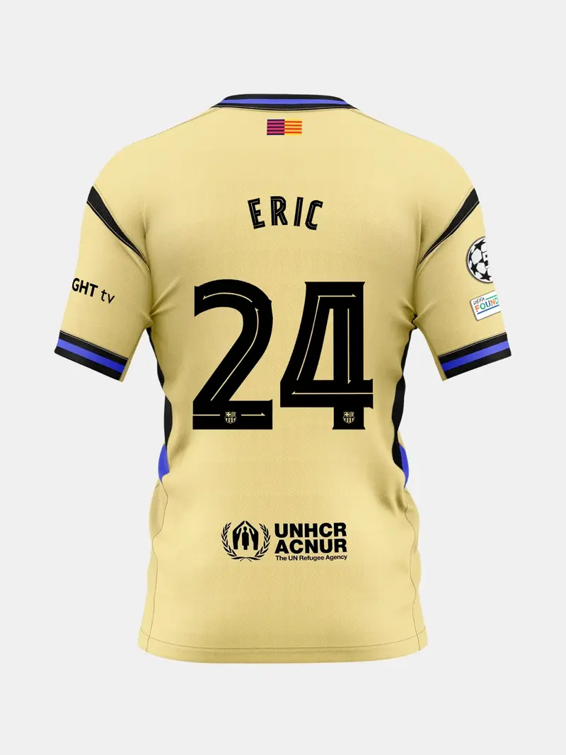 ERIC | UCL Men's away jersey 25/26 FC Barcelona x Kobe Bryant