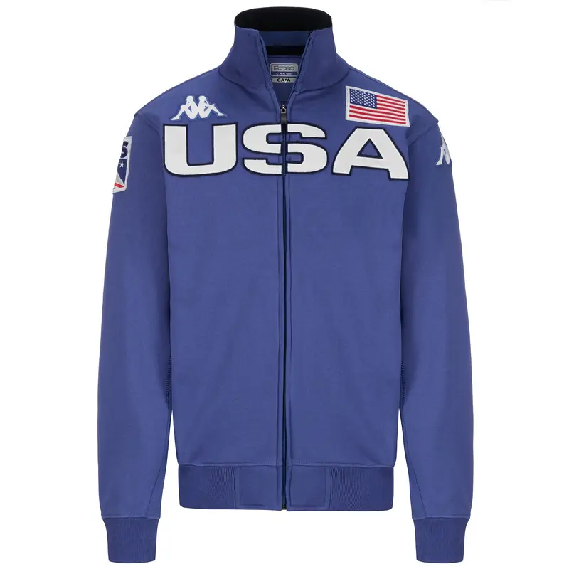 EROI JKT USA US - Fleece - Jacket - Man - Blue Fiord