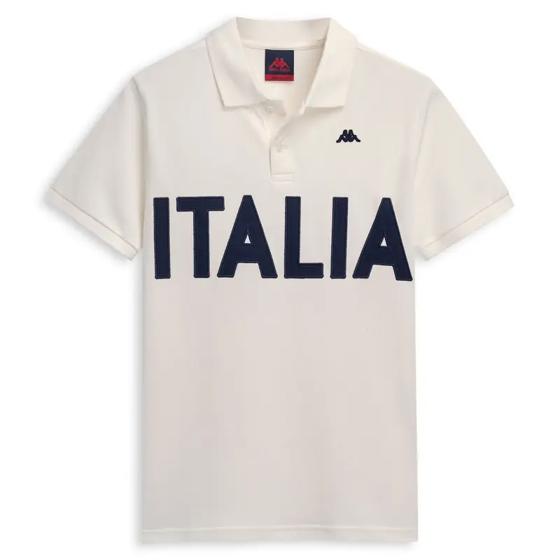 EROI POLO ITALIA - Polo Shirts - Polo - Man - White Natural