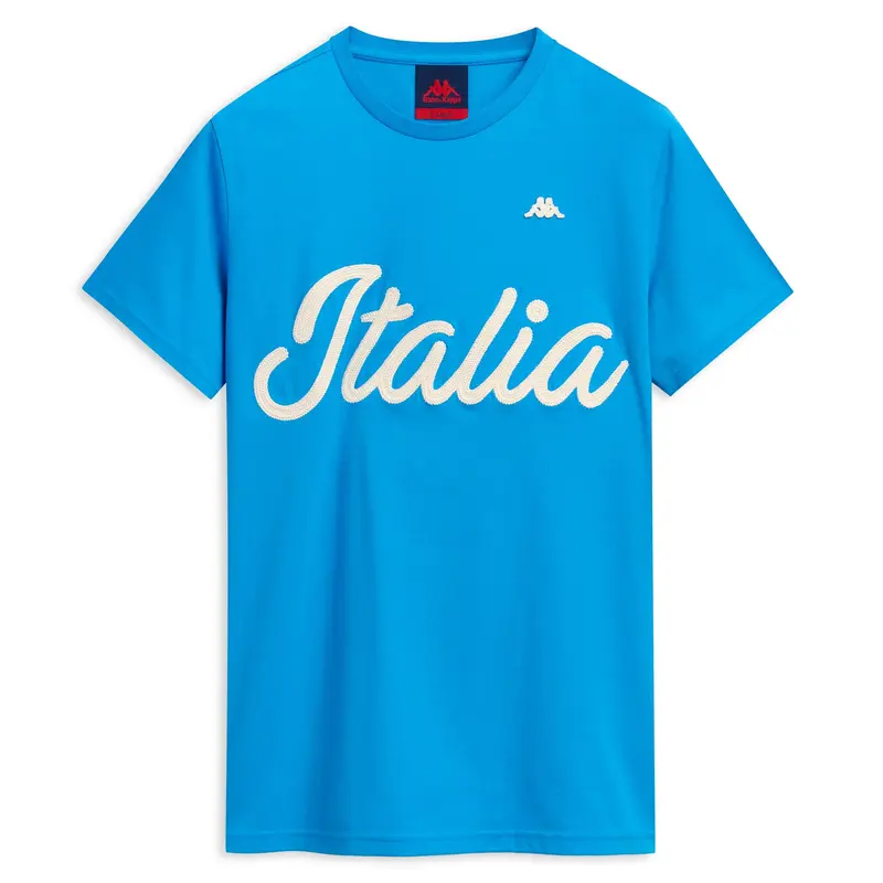 EROI TEE ITALIA CURSIVE - T-Shirts & Top - T-Shirt - Man - Azzurro