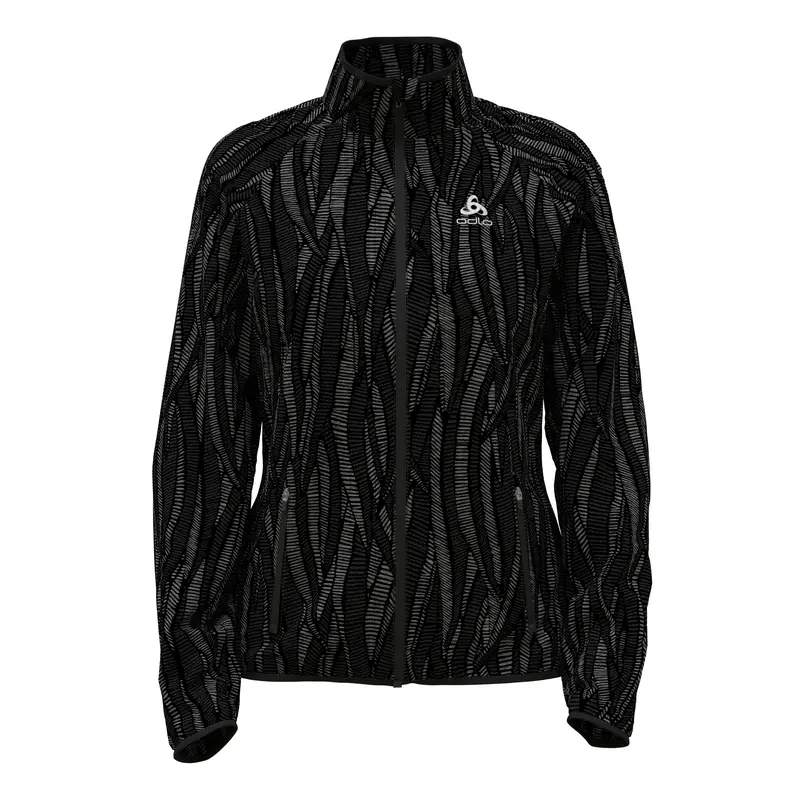 Essential Light Print Veste Running Femmes-Noir