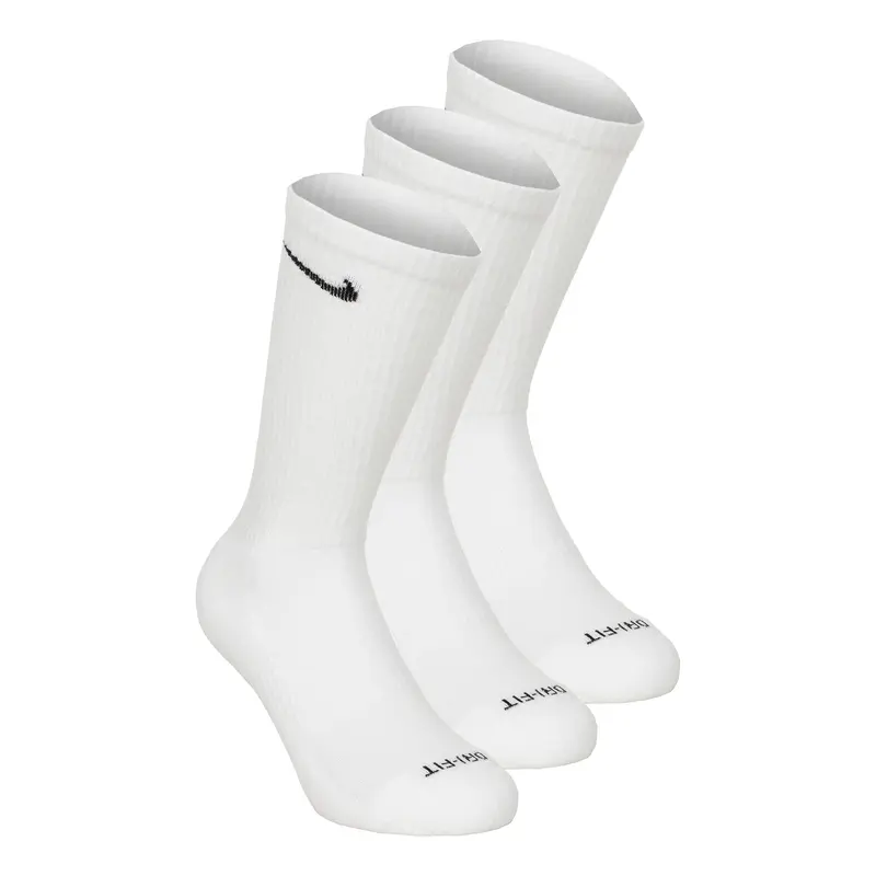 Everyday Plus Cushioned Chaussettes de tennis Pack de 3 Unisex - blanc, noir
