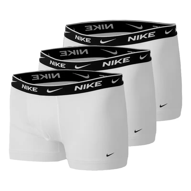 Everyday Stretch Trunk Caleçon Pack de 3 Hommes - blanc, noir