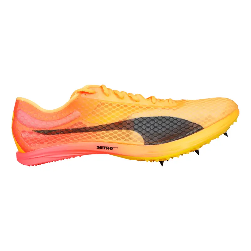 EvoSPEED Distance Nitro Elite+ 4 Spikes-Orange,Noir