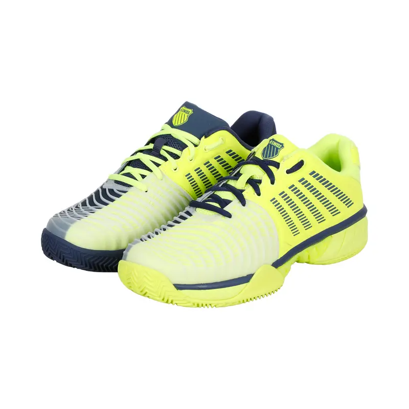 Express Light 3 CLY Chaussure terre battue Hommes-jaune lemon, bleu foncé
