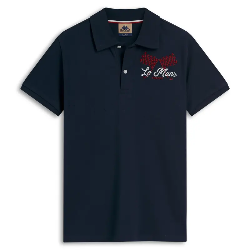 FANGIONE LE MANS - Polo Shirts - Polo - Man - Blue Iris