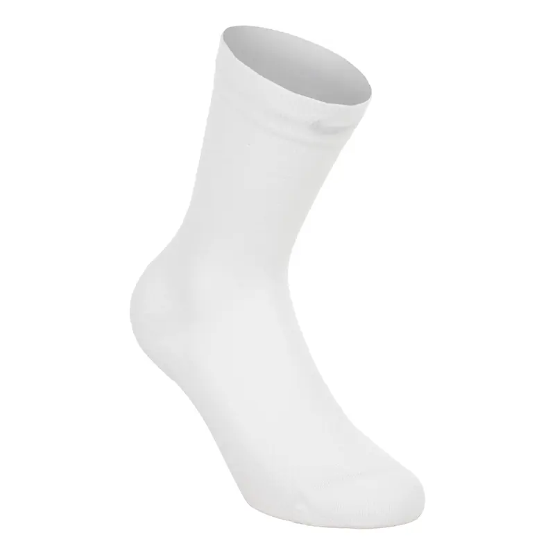 Fast Lightweight Crew Chaussettes de running Unisex - blanc, gris