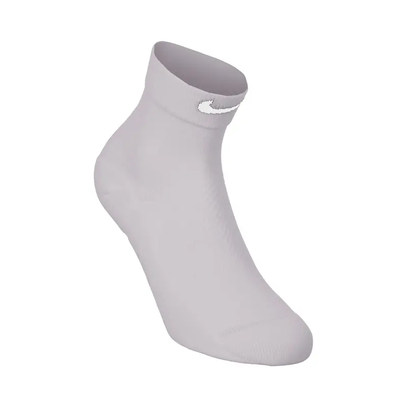 Fast Midweight Ankle Chaussettes de running Unisex - gris, blanc