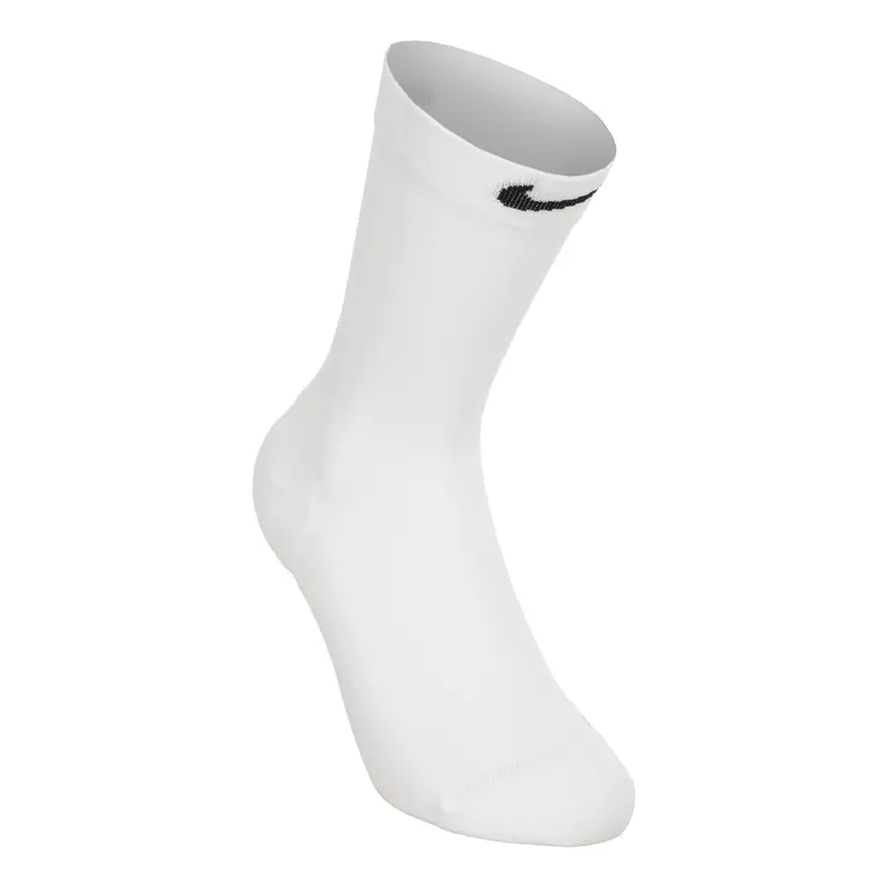Fast Midweight Crew Chaussettes De Running-Blanc,Jaune