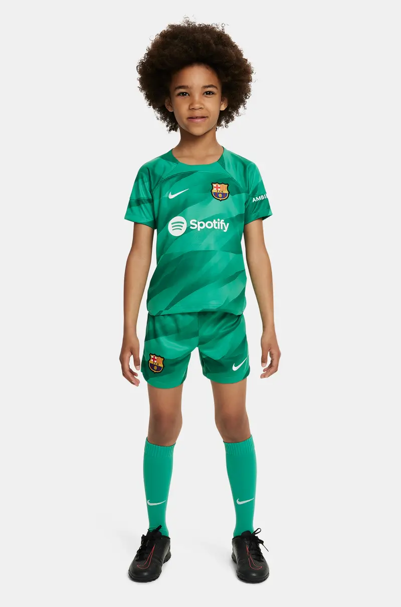 FC Barcelona goalkeeper kit 23/24 - Younger kids