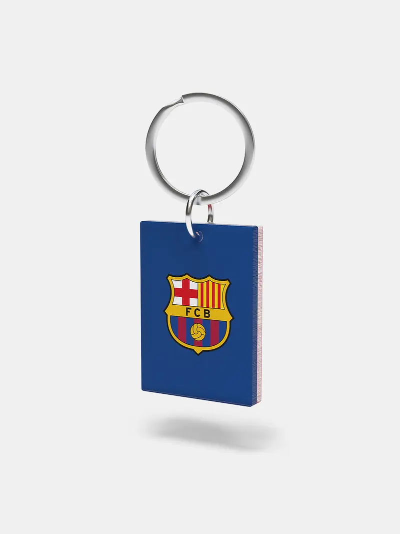 FC Barcelona Keychain - "Més que un club"