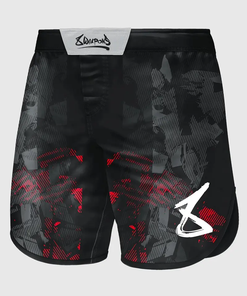 Fightshort 8 Weapons Hit 2.0 - Noir