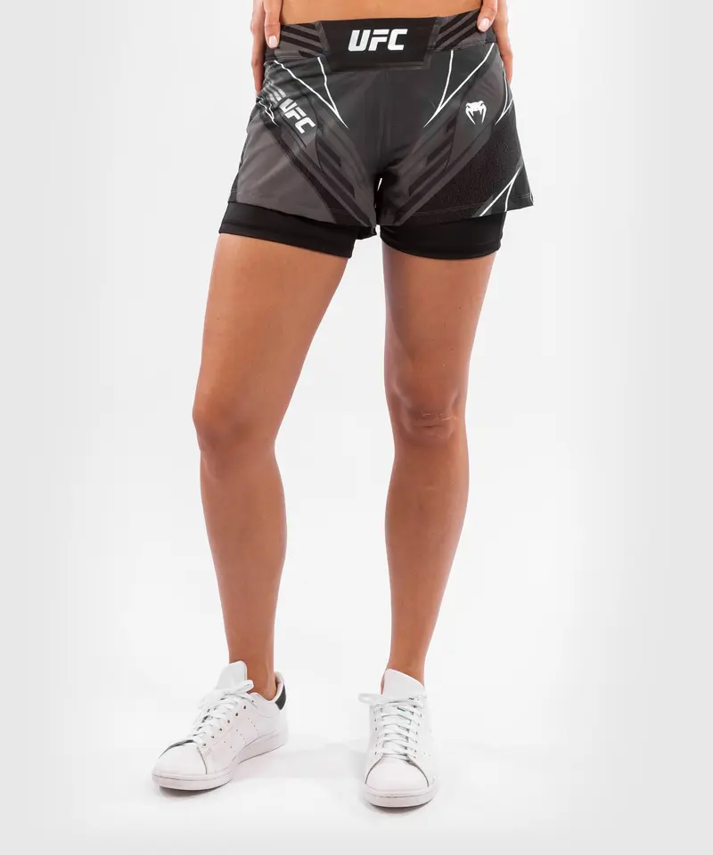 Fightshort Femme UFC Venum Authentic Fight Night - Coupe Courte - Noir