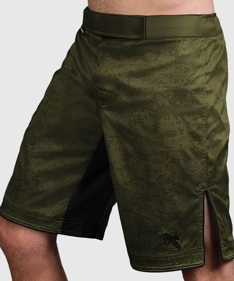 Fightshort Hayabusa Hexagon - Vert