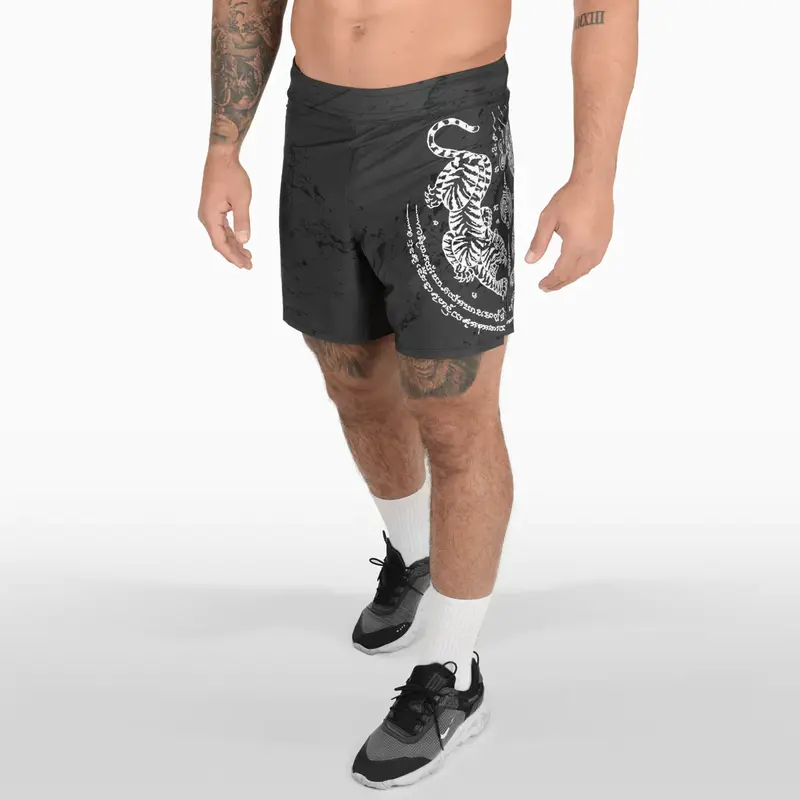 Fightshort Phantom Athletics Flex-S Muay Thai - Noir