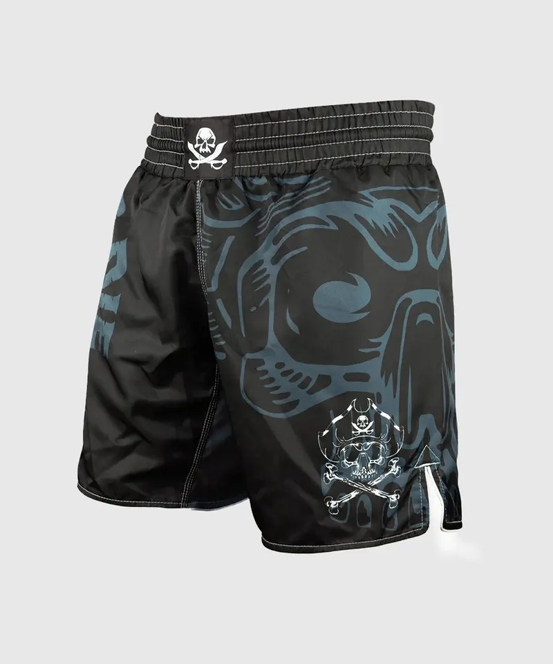 Fightshort Pride Or Die Pirate V2 - Noir/Gris