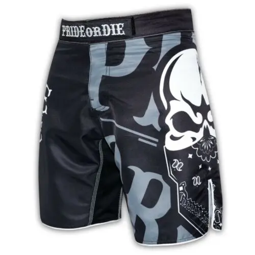 Fightshort Pride or Die Reckless - Noir
