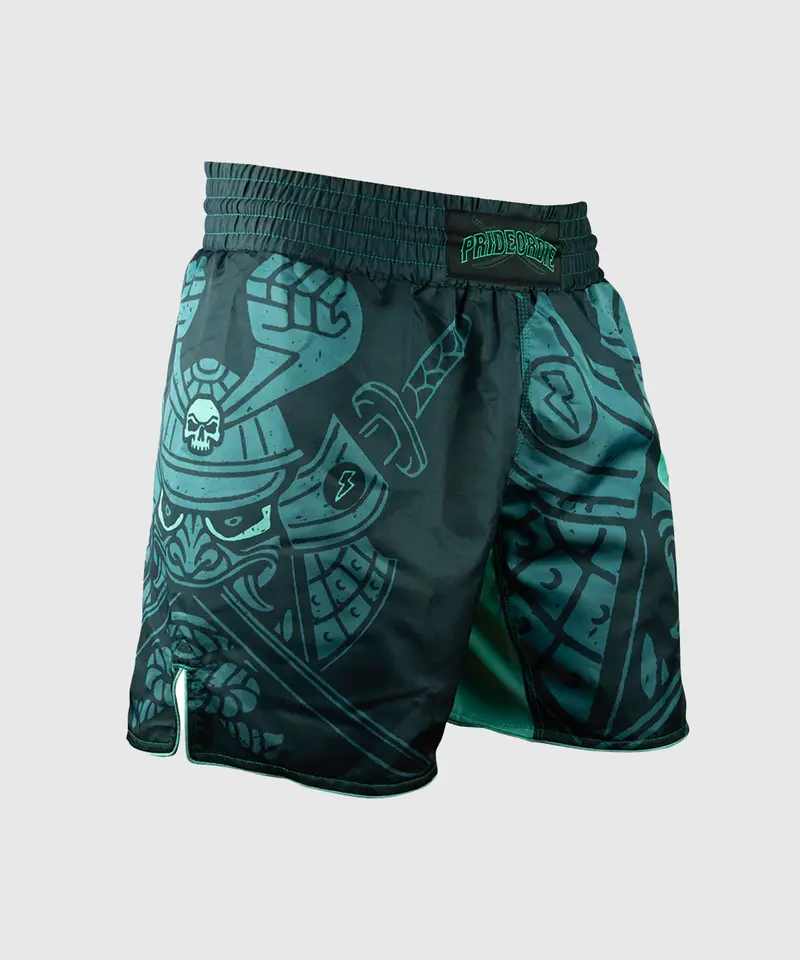 Fightshort Pride Or Die Samurai - Noir