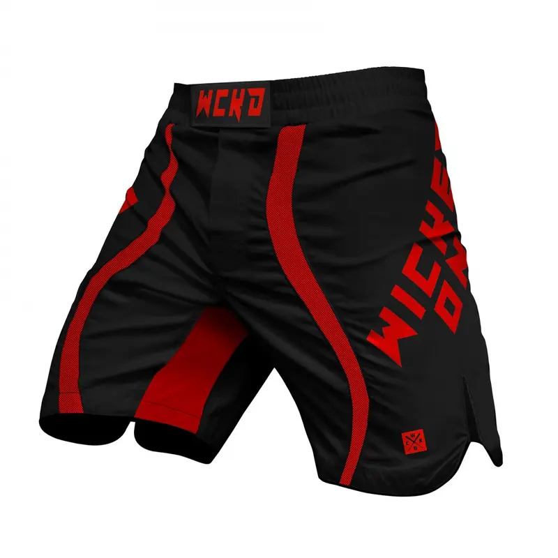 Fightshort Wicked One "Brawl" – Noir/Rouge
