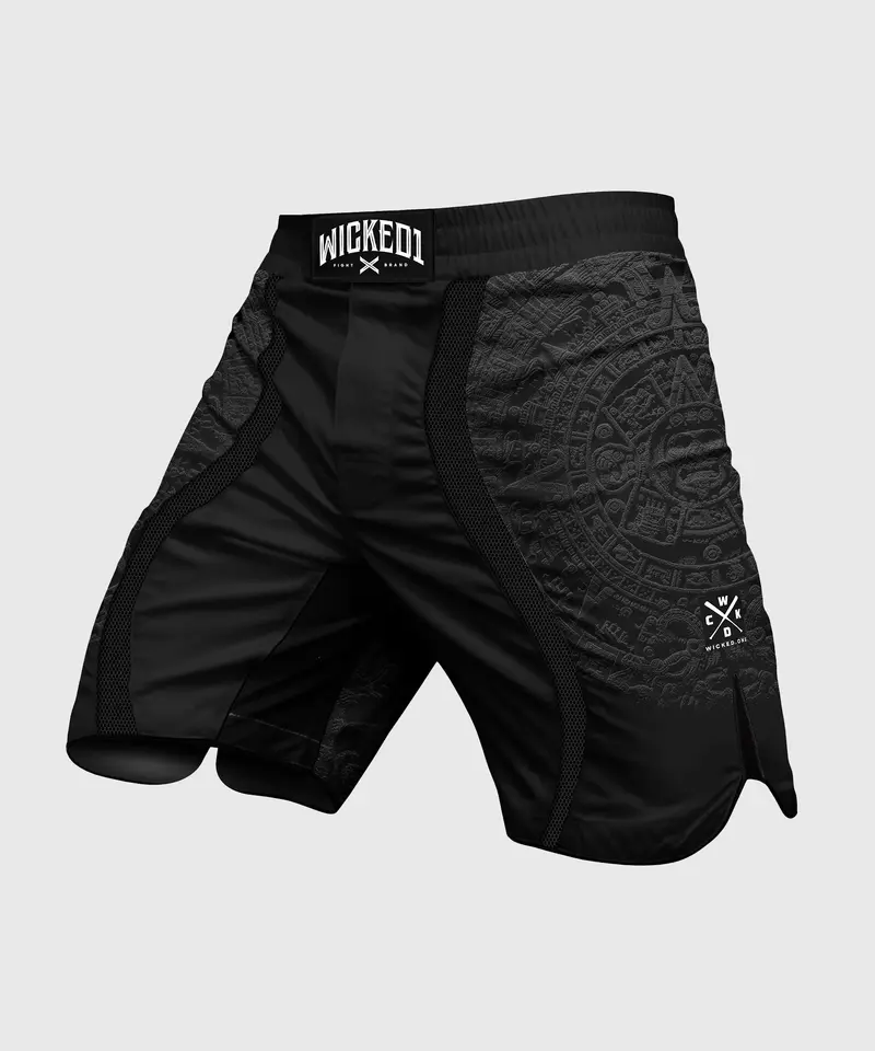 Fightshort Wicked One Eager Aztec - Noir
