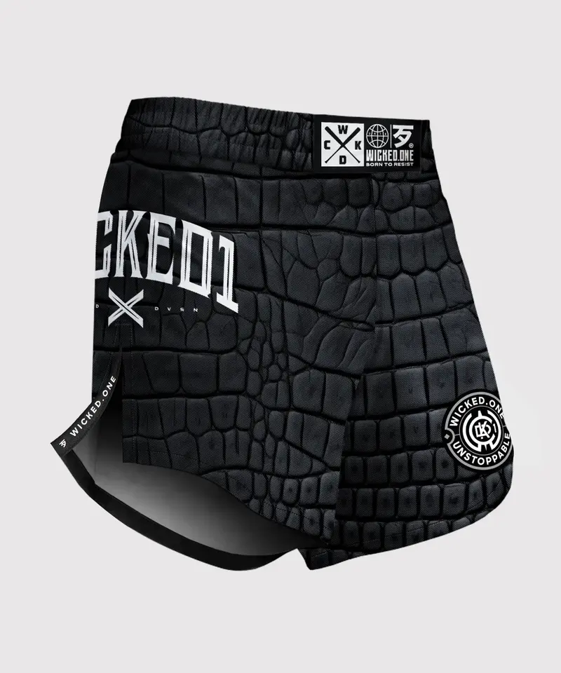 Fightshort Wicked One Element Caïman - Noir