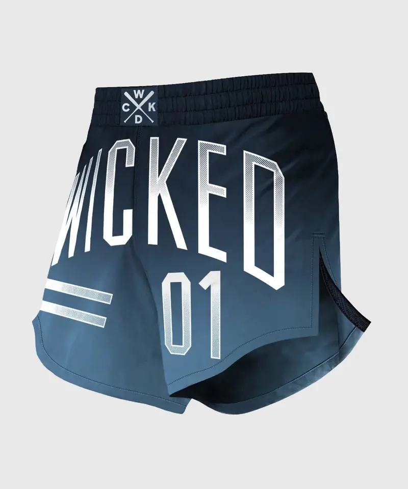 Fightshort Wicked One Element Superbowl- Bleu