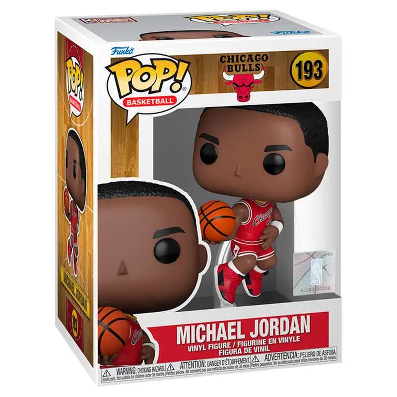 Figurine Funko Pop Nba® Chicago Bulls Michael Jordan Rookie Season