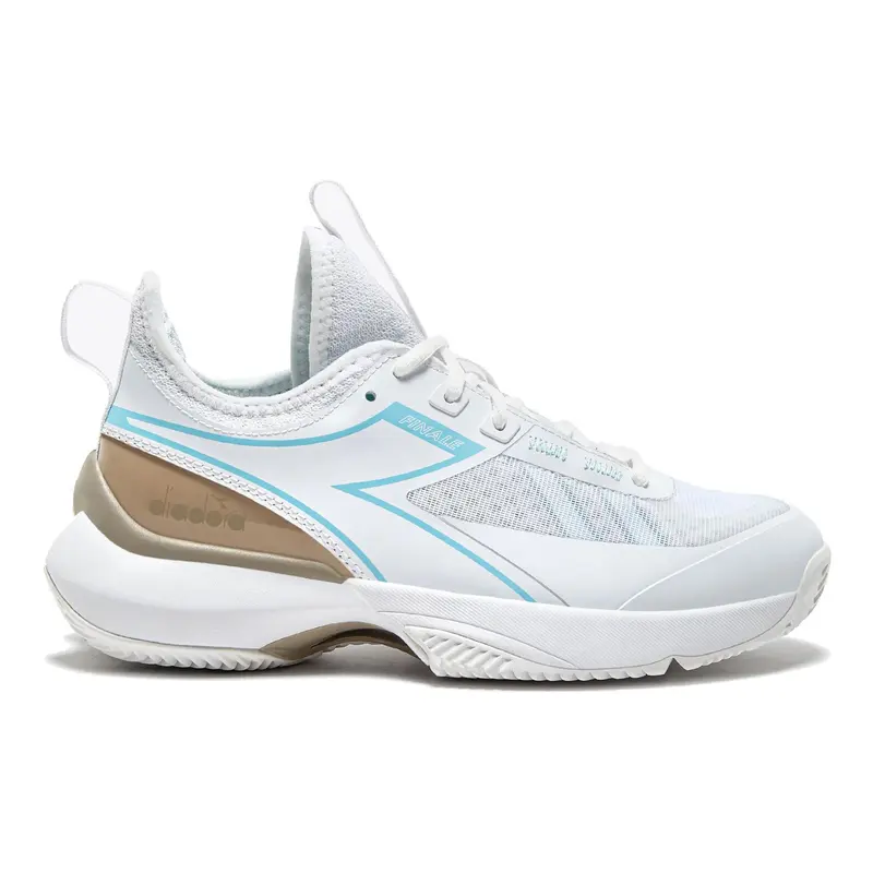 Finale Chaussure Terre Battue Femmes-Blanc,Beige