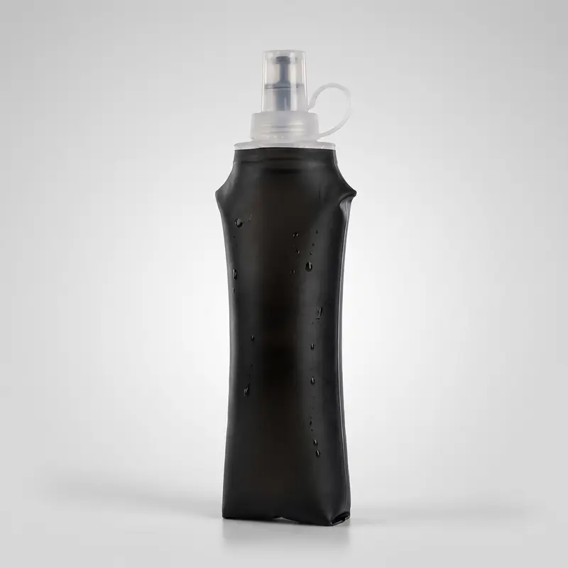 Flasque souple 500 ml pour running et trail — pliable, valve à mordre