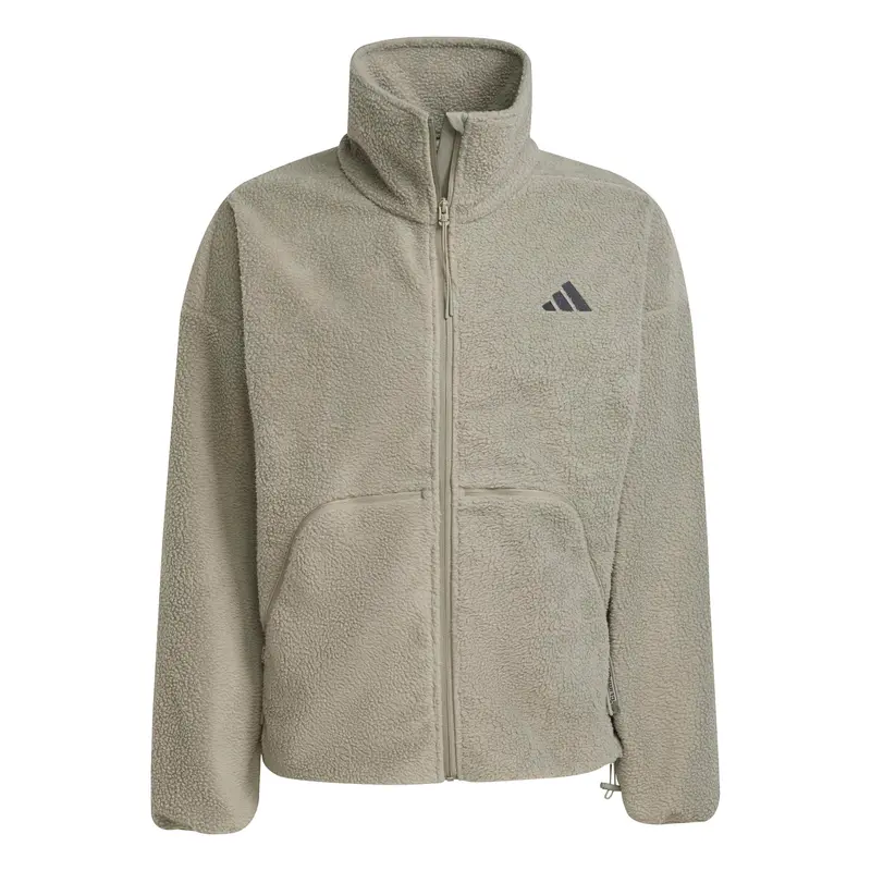 Fleece Full-Zip Veste de survêtement Hommes-beige