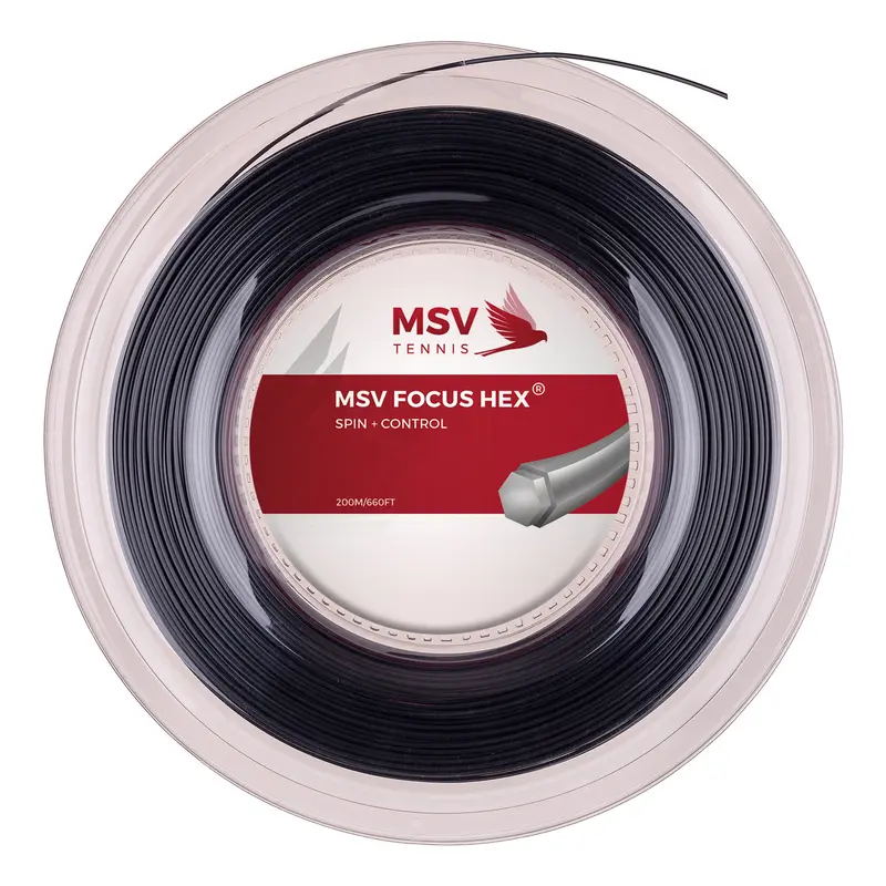 Focus-HEX Bobine Cordage 200m-Noir