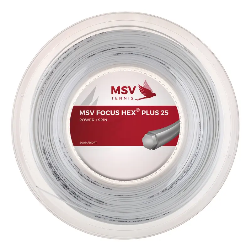 Focus-HEX Plus 25 Bobine Cordage 200m-Blanc
