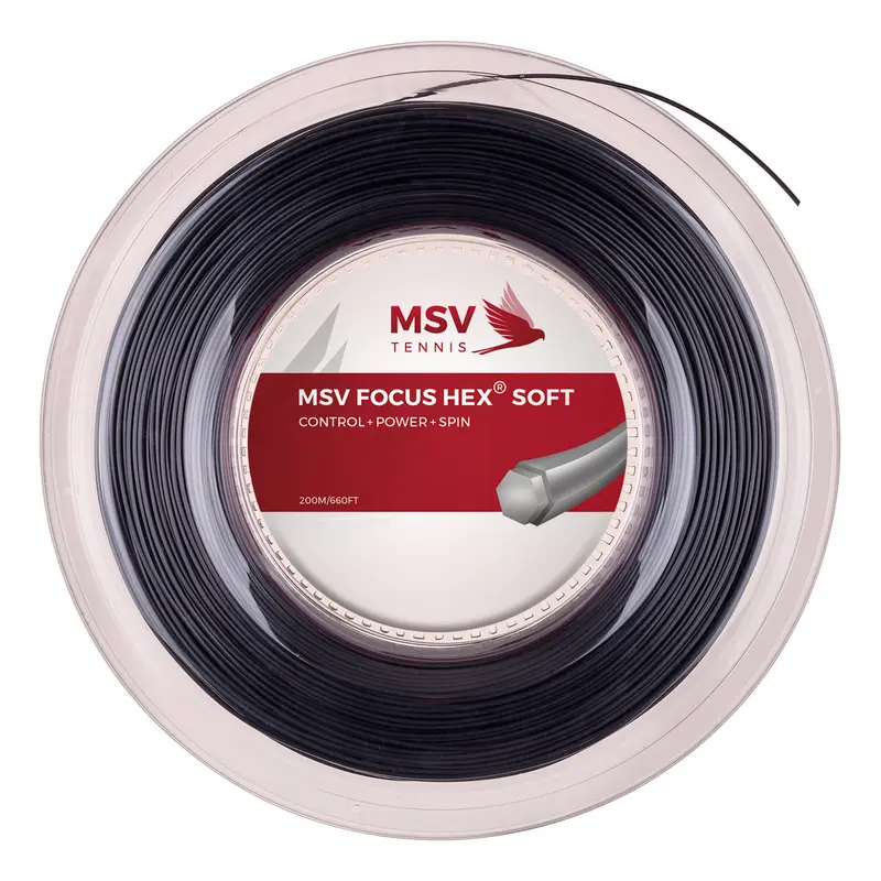 Focus-HEX Soft Bobine Cordage 200m-Noir