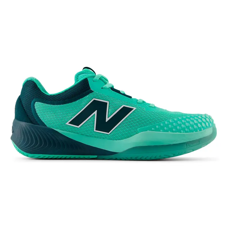 FuelCell 996v6 Chaussure terre battue Femmes - menthe, bleu foncé