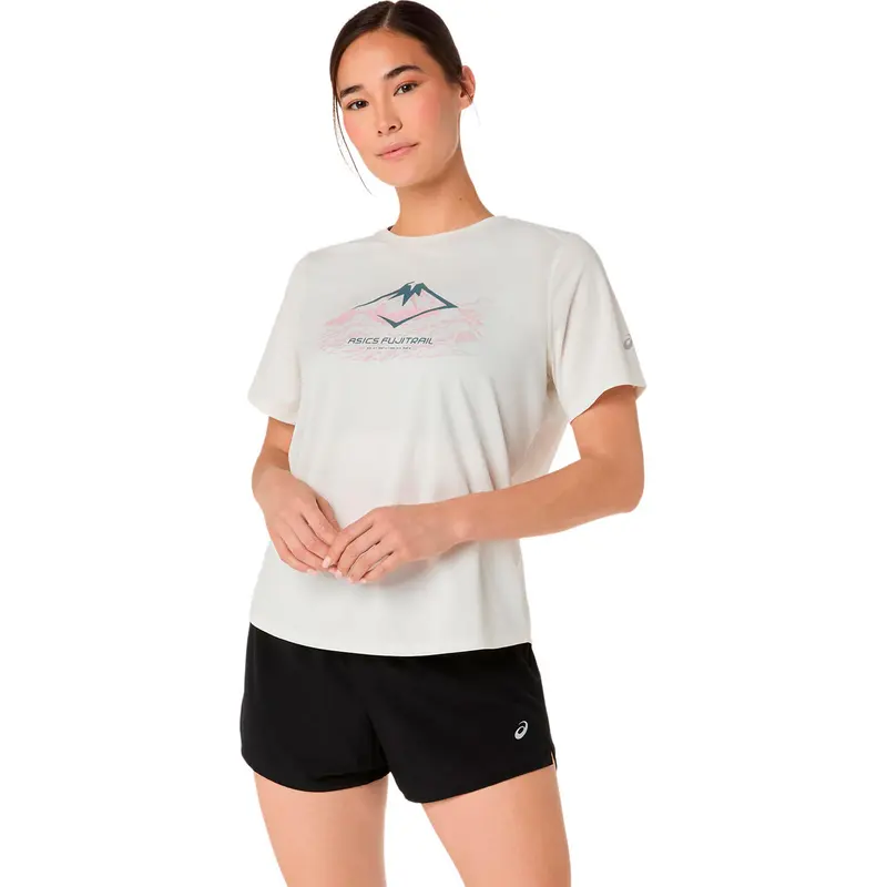 Fujitrail Maillot de course Femmes-beige